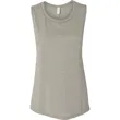 Bella Ladies Flowy Scoop Muscle Tank | https://www.bestnamebadges.com