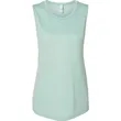 Bella Ladies Flowy Scoop Muscle Tank | https://www.bestnamebadges.com