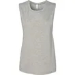 Bella Ladies Flowy Scoop Muscle Tank | https://www.bestnamebadges.com