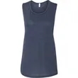 Bella Ladies Flowy Scoop Muscle Tank | https://www.bestnamebadges.com