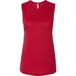 Bella Ladies Flowy Scoop Muscle Tank | https://www.bestnamebadges.com