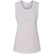 Bella Ladies Flowy Scoop Muscle Tank | https://www.bestnamebadges.com