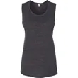 Bella Ladies Flowy Scoop Muscle Tank | https://www.bestnamebadges.com
