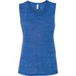 Bella Ladies Flowy Scoop Muscle Tank | https://www.bestnamebadges.com