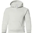 Gildan Heavy Blend™ Youth 8 Oz., 50/50 Hood | https://www.bestnamebadges.com