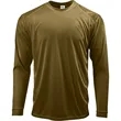 Paragon Unisex Long Islander Performance Long Sleeve T-Sh... | https://www.bestnamebadges.com