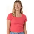 Boxercraft Women's Baby Rib T-Shirt - BW2403 | https://www.bestnamebadges.com