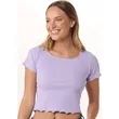 Boxercraft Women's Baby Rib T-Shirt - BW2403 | https://www.bestnamebadges.com