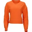 Boxercraft Women's Ribbed Knit Cropped Boxy Crew - BW5102 | https://www.bestnamebadges.com