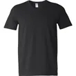 Gildan Softstyle® 4.5 Oz. V-Neck T-Shirt | https://www.bestnamebadges.com