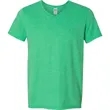 Gildan Softstyle® 4.5 Oz. V-Neck T-Shirt | https://www.bestnamebadges.com