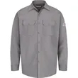 Bulwark Men's Flame Resistant Excel Work Shirt - SEW2 | https://www.bestnamebadges.com