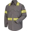 Bulwark Men's Enhanced Visibility Uniform Shirt - SLDT | https://www.bestnamebadges.com