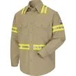 Bulwark Men's Enhanced Visibility Uniform Shirt - SLDT | https://www.bestnamebadges.com
