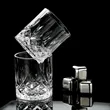 Premium Stainless Steel Whiskey Stone Gift Set | https://www.bestnamebadges.com