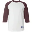 Champion 5.2 Oz. Raglan Baseball T-Shirt | https://www.bestnamebadges.com