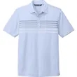 TravisMathew Coto Performance Chest Stripe Polo | https://www.bestnamebadges.com