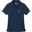 Carhartt Women's FLD & RSCU Polo | https://www.bestnamebadges.com