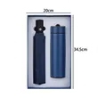 Automatic Umbrella & Temperature Display Thermos Gift Set | https://www.bestnamebadges.com