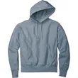 Champion Reverse Weave Garment-Dyed Hooded Sweatshirt. | https://www.bestnamebadges.com