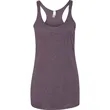 Next Level Ladies Triblend Racerback Tank | https://www.bestnamebadges.com