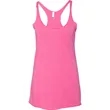 Next Level Ladies Triblend Racerback Tank | https://www.bestnamebadges.com