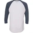 Next Level Unisex Triblend 3/4-Sleeve Raglan | https://www.bestnamebadges.com