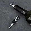 4Piece Wine Accessory Gift Set W/ Corkscrew & Vacuum Stopper | https://www.bestnamebadges.com
