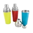 Plastic & Stainless Steel Cocktail Shaker Set W/ Jigger | https://www.bestnamebadges.com