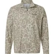HUK Men's Airweight KC Printed Quarter-Zip Pullover - H12... | https://www.bestnamebadges.com