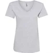 Next Level Ladies Relaxed V-Neck T-Shirt | https://www.bestnamebadges.com