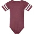 Rabbit Skins Infant Football Bodysuit | https://www.bestnamebadges.com