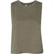 Bella + Canvas Ladies' Racerback Cropped Tank | https://www.bestnamebadges.com
