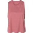 Bella + Canvas Ladies' Racerback Cropped Tank | https://www.bestnamebadges.com