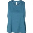 Bella + Canvas Ladies' Racerback Cropped Tank | https://www.bestnamebadges.com