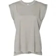 Bella + Canvas Ladies' Flowy Muscle T-Shirt With Rolled Cuff | https://www.bestnamebadges.com