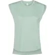 Bella + Canvas Ladies' Flowy Muscle T-Shirt With Rolled Cuff | https://www.bestnamebadges.com