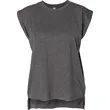 Bella + Canvas Ladies' Flowy Muscle T-Shirt With Rolled Cuff | https://www.bestnamebadges.com