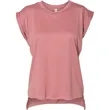 Bella + Canvas Ladies' Flowy Muscle T-Shirt With Rolled Cuff | https://www.bestnamebadges.com