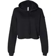 Bella + Canvas Ladies' Cropped Fleece Hoodie | https://www.bestnamebadges.com