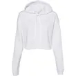 Bella + Canvas Ladies' Cropped Fleece Hoodie | https://www.bestnamebadges.com