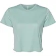Bella + Canvas Ladies' Flowy Cropped T-Shirt | https://www.bestnamebadges.com