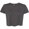 Bella + Canvas Ladies' Flowy Cropped T-Shirt | https://www.bestnamebadges.com