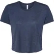 Bella + Canvas Ladies' Flowy Cropped T-Shirt | https://www.bestnamebadges.com