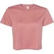 Bella + Canvas Ladies' Flowy Cropped T-Shirt | https://www.bestnamebadges.com