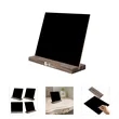 Mini Tabletop Chalkboard Signs with Wood Base | https://www.bestnamebadges.com