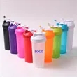 Custom Plastic 24oz Protein Shaker Bottle | https://www.bestnamebadges.com