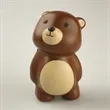 Teddy Bear Stress Reliever with Custom Logo | https://www.bestnamebadges.com