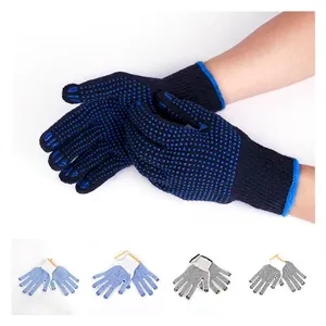 Anti-Slip Knitted PVC Dots Work Glove