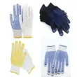 Anti-Slip Knitted PVC Dots Work Glove | https://www.bestnamebadges.com